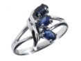 Кольцо, серебро 925, сапфир DC 003 02 21sk-00046 2010 г инфо 7843w.