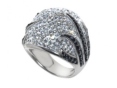Кольцо, серебро 925, кристалл Сваровски 018 02 21-03365 2010 г инфо 8304w.