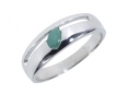 Кольцо, серебро 925, изумруд DC 002 02 21-02468 2010 г инфо 8386w.