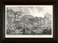 Порт Рипетта (Джованни Баттиста Пиранези), 30 см x 40 см 2010 г ; Упаковка: Багетная рама, целлофановая упаковка инфо 7066q.